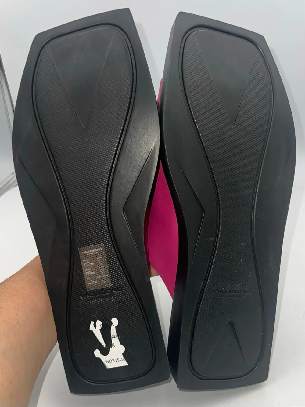 Vagabond Shoemakers Evy Slide Leather Sandals Hot Pink Women’s Size EU41 NEW